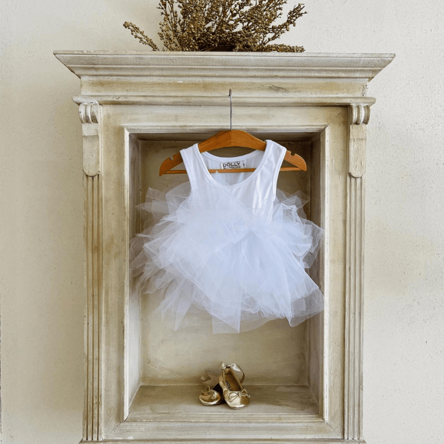 DOLLY Timeless kleit valge - Image 3